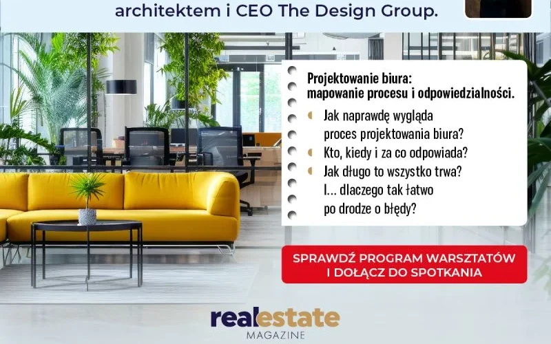 Real Estate Management Congress 2025 – interaktywne warsztaty z&nbsp;Konradem Krusiewiczem