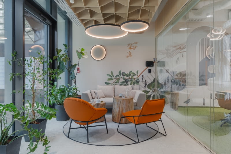 Showroom Skanska. Proj. The Design Group. Fot. mat. prasowe